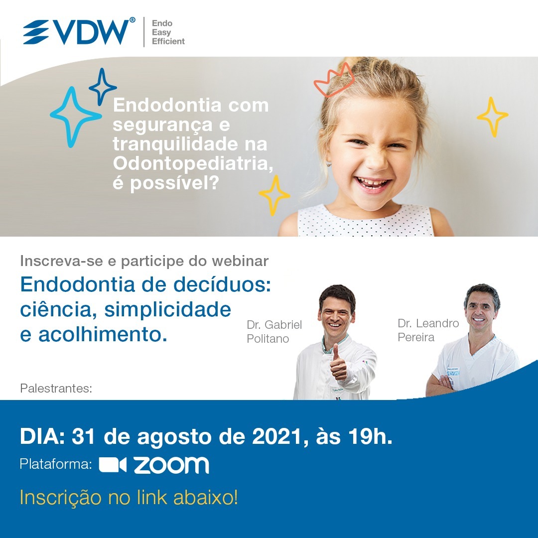 Webinar sobre Endodontia em Dentes Decíduos